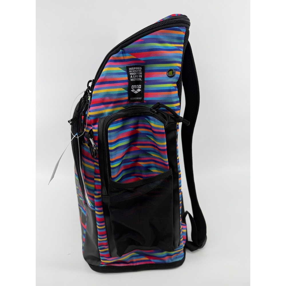 Arena Spiky‎ III Backpack 45 Stripes Swimming Athletes Sports Gym Rucksack - Picture 6 of 13